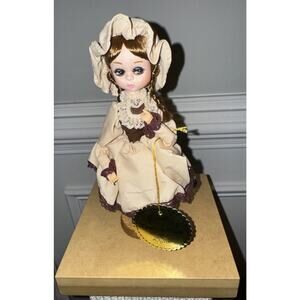 Vintage Bradley Doll Carrie SD625 Big Eyes Collectible Self Standing EUC